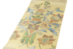 川島織物製　プラチナ螺鈿 袋帯のサブ1画像