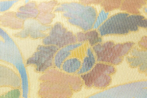 川島織物製　プラチナ螺鈿 袋帯のサブ2画像