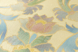 川島織物製　プラチナ螺鈿 袋帯のサブ3画像