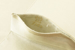 川島織物製　プラチナ螺鈿 袋帯のサブ8画像