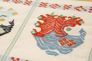 龍村平蔵製　袋帯「甲比丹孔雀」のサブ3画像