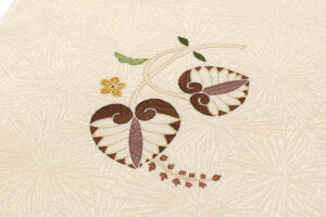 絹菱製　京友禅手描き小紋 着尺　未仕立て品のサブ3画像