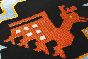 龍村平蔵製　袋帯「有栖川鹿手」のサブ2画像