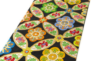 龍村美術織物製 たつむら　丸帯「永楽宝華錦」のサブ1画像