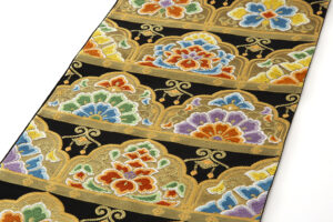 川島織物製　本金箔本袋帯地　未仕立て品のサブ1画像