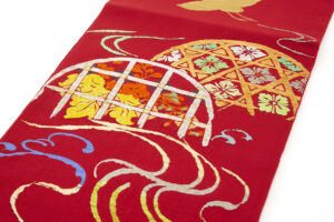龍村平蔵製　夏袋帯「光悦加茂川」のサブ1画像