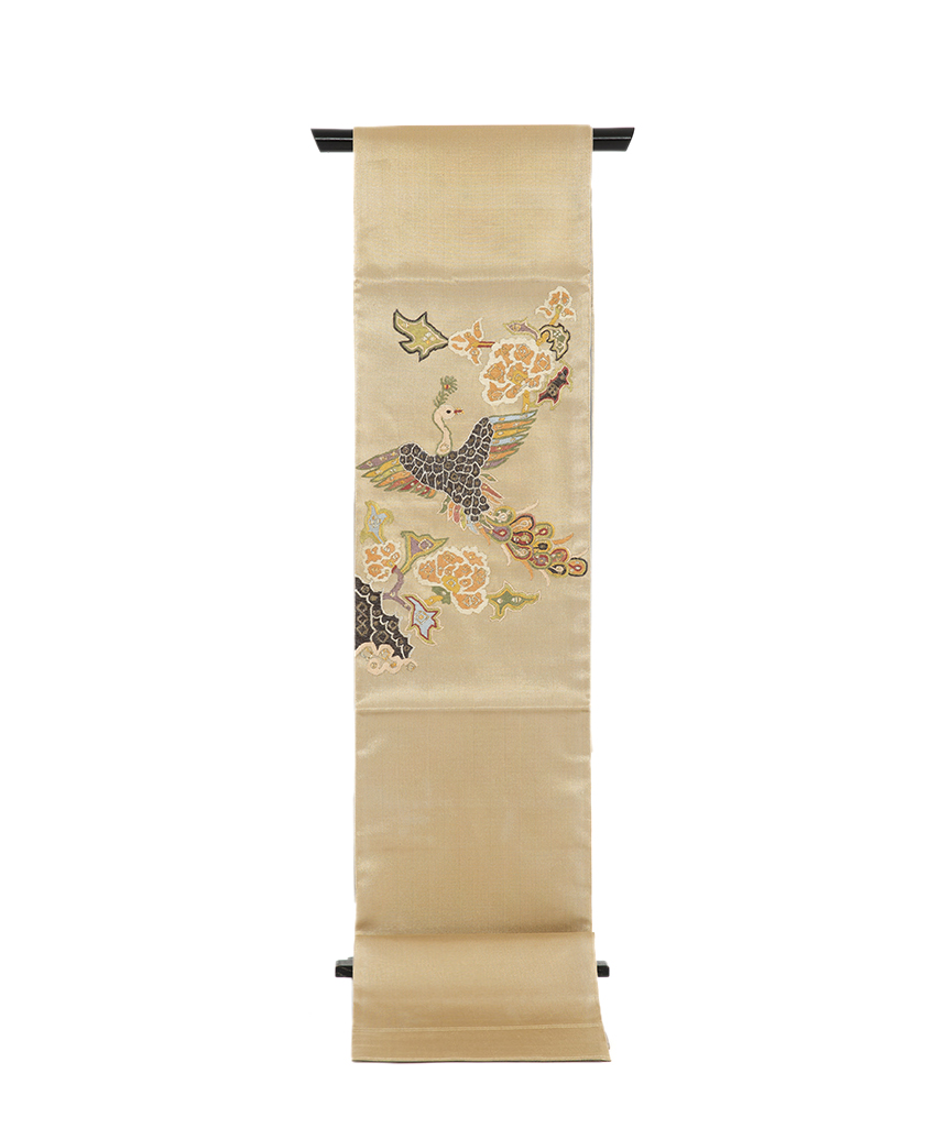 洛風林製　袋帯　鳳凰柄のメイン画像