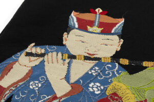 龍村平蔵製　袋帯　「御庭焼獅子」のサブ2画像