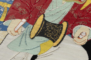 龍村平蔵製　袋帯　「御庭焼獅子」のサブ4画像