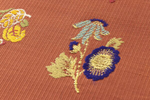 龍村平蔵製　袋帯「モール草花文」のサブ2画像