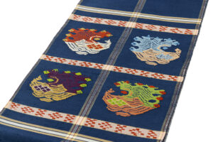 龍村平蔵製　袋帯　「甲比丹孔雀」のサブ1画像