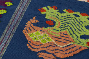 龍村平蔵製　袋帯　「甲比丹孔雀」のサブ3画像