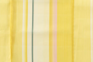 日本工芸会正会員　真栄城興茂作　琉球美絣着物地　未仕立て品のサブ2画像