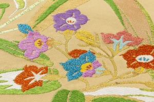龍村平蔵製　袋帯　「桐竹錦」のサブ2画像