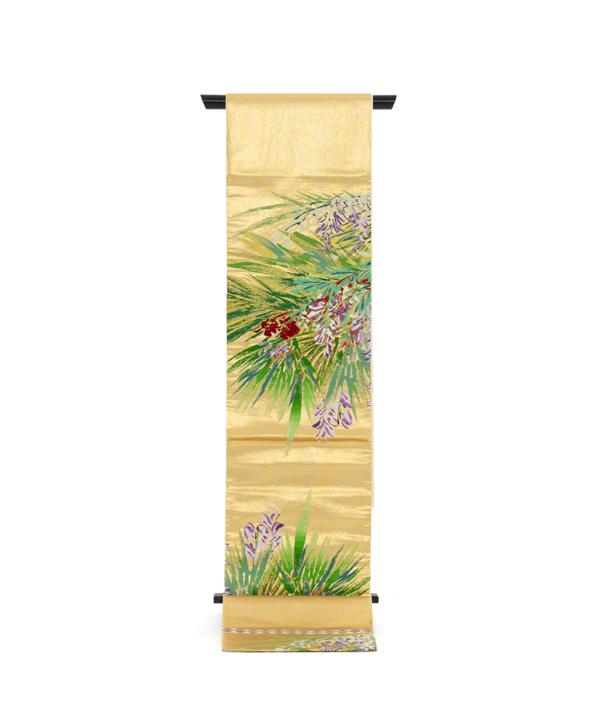 龍村平蔵製　袋帯「松藤文」のメイン画像