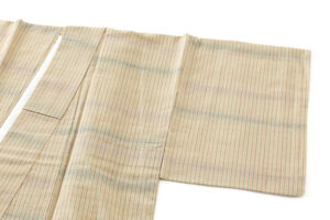 日本工芸会正会員　山岸幸一作　真綿双紬着物　「山彦」のサブ1画像