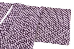 紫根染　綿着物のサブ1画像