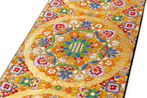 龍村美術織物製　袋帯「トルコ繍華文」のサブ1画像