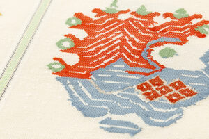 龍村平蔵製　袋帯　「甲比丹孔雀」のサブ2画像