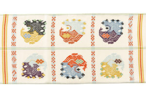 龍村平蔵製　袋帯　「甲比丹孔雀」のサブ5画像