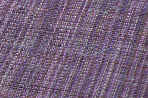 佐藤房子作　えぞ織 手織り八寸名古屋帯　「蓮香布織」のサブ3画像