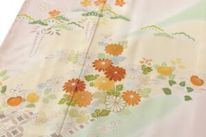 千總製　訪問着地　未仕立て品のサブ5画像