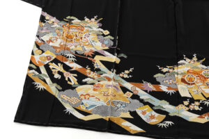 千總製　留袖地　未仕立て品のサブ1画像