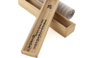 日本工芸会正会員 鈴木苧紡庵作　重要無形文化財 越後上布 着尺　「縞」　未仕立て品のサブ8画像