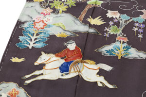 染繍工芸大羊居製　訪問着地　未仕立て品のサブ3画像
