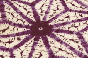 南部紫根染 紬着物のサブ6画像