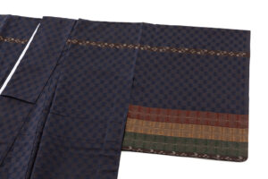 作家不詳　首里花倉織 訪問着　青山みとも扱いのサブ1画像