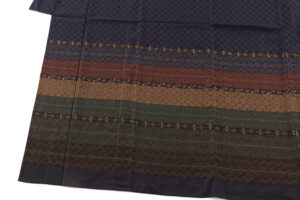 作家不詳　首里花倉織 訪問着　青山みとも扱いのサブ4画像