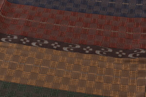 作家不詳　首里花倉織 訪問着　青山みとも扱いのサブ5画像