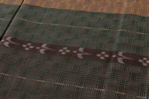 作家不詳　首里花倉織 訪問着　青山みとも扱いのサブ6画像