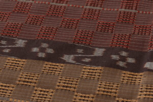 作家不詳　首里花倉織 訪問着　青山みとも扱いのサブ7画像