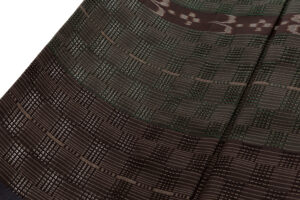 作家不詳　首里花倉織 訪問着　青山みとも扱いのサブ8画像