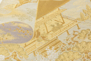 川島織物製 　本金箔 加良錦 袋帯のサブ2画像