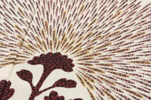 人間国宝 森口華弘作　色留袖　「秋陽文」のサブ3画像