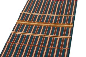 龍村平蔵製　袋帯　「名物吉野間道」のサブ1画像