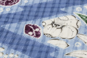 日本工芸会正会員 小倉淳史作　紬九寸名古屋帯のサブ2画像