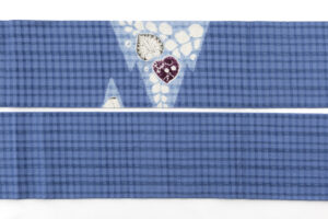 日本工芸会正会員 小倉淳史作　紬九寸名古屋帯のサブ6画像