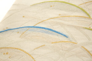 龍村美術織物製　夏袋帯　「揺映文」のサブ2画像