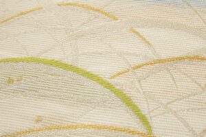 龍村美術織物製　夏袋帯　「揺映文」のサブ3画像