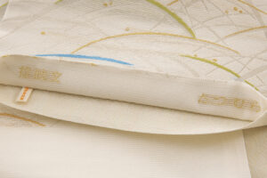 龍村美術織物製　夏袋帯　「揺映文」のサブ4画像