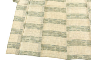 日本工芸会正会員 新里玲子作　宮古上布 着物のサブ2画像