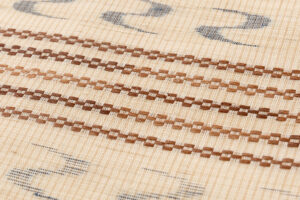 糸数江美子作　八重山上布 九寸名古屋帯のサブ3画像