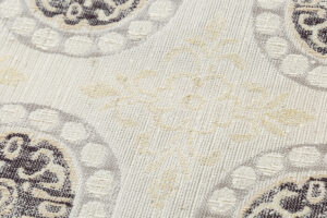 洛風林製　袋帯　「連珠花文」のサブ3画像