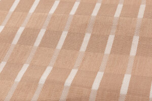 林郁作　綾組織 九寸名古屋帯地　「桜」　未仕立て品のサブ2画像