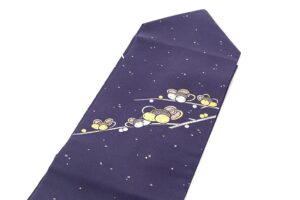 日本工芸会正会員 髙橋寛作　縮緬九寸名古屋帯のサブ2画像