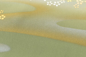 人間国宝 福田喜重作　塩瀬九寸名古屋帯のサブ4画像